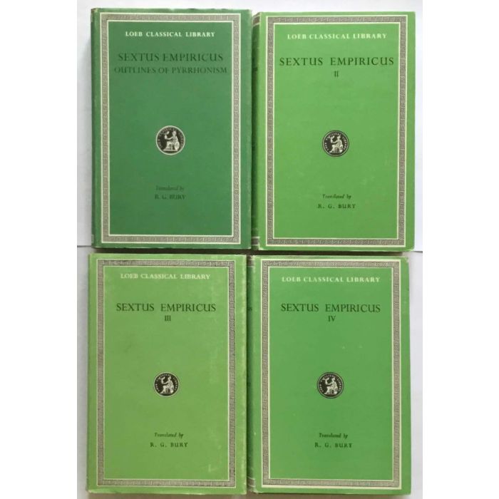 Sextus Empiricus, in 4 vol. / Loeb Classical Library
