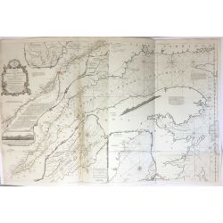 1775, Jefferys, St. Lawrence River / fleuve St. Laurent, carte ancienne, antiquarian map.