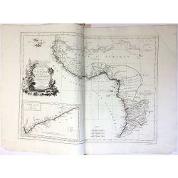 1779, Bonne, La Guinée / Guinea, carte ancienne, antiquarian map.
