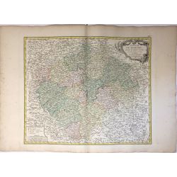 1785, Muller, Bohème / Bohemia, carte ancienne, antiquarian map.