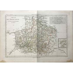 1787 Bonne, Cercle de Franconie / Franken. carte ancienne, antiquarian map, landkarte.
