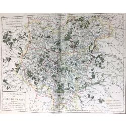 1806, Tardieu, Isle de France, carte ancienne, antiquarian map.