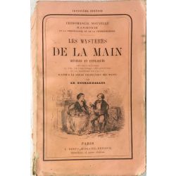 1860, Desbarrolles, Chiromancie, Mystères de la main.