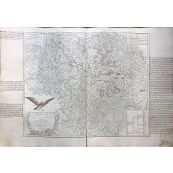 1756 Vaugondy carte ancienne, antiquarian map, landkarte, France, Lorraine et Barrois