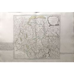 1751 Vaugondy, DUCHE DE SAVOIE, carte ancienne, antiquarian map, landkarte, kupferstich
