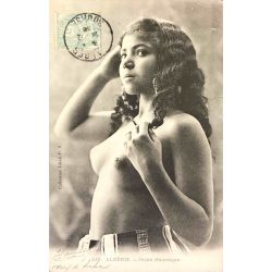 CPA Algerie Jeune Mauresque, seins nus, coll. ideale PS, 219.
