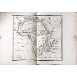 1824 Delamarche, AFRIQUE, Africa, Afrika, carte ancienne, antiquarian map, landkarte, kupferstich