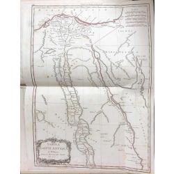 1783 Bonne, EGYPTE ANCIENNE, carte ancienne, antiquarian map, landkarte, kupferstich