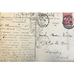 CPA Carte postale ancienne, Un fort a la Farine, ND 749