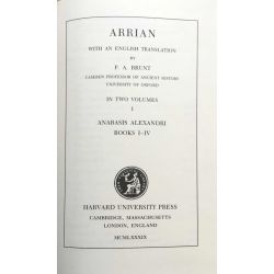 Arrian, History of Alexander, in 2 vol. / Loeb Classical Library