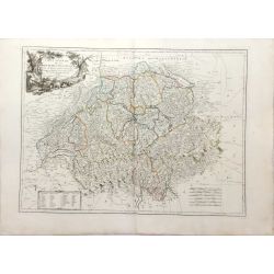 1806, Bonne, République Helvétique, Suisse, Switzerland, carte ancienne, antiquarian map.