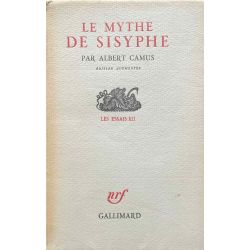Camus, Le mythe de Sisyphe, 1942.