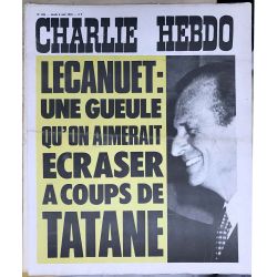 1976 CHARLIE HEBDO 286. Lecanuet.