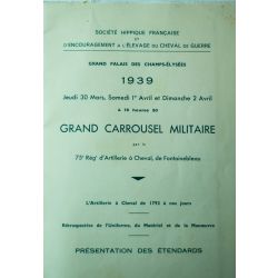 Concours hippique de Paris 1939 Grand gala militaire
