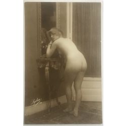 CPA  femme nue, LYDIA, 17, ANTIQUE POSTCARD, Nude