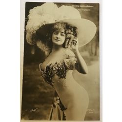 CPA Odette Bremonval, sein nue, antique postcard, nude