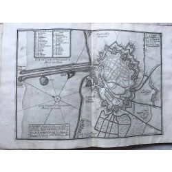 1691, Dunquerke, Duinkerke, Carte ancienne, Donquerque, antiquarian Map, N. de Fer 