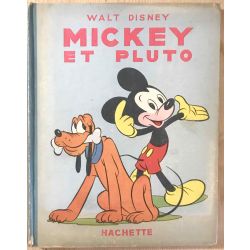 1949, Walt Disney, Mickey et Pluto.