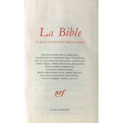 NRF La Pléiade, La Bible, Ecrits intertestamentaires.