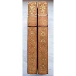 reliure signée par SIMIER, Ex Libris de BERALDI, 2 vol, Buttura, La Gerusalemme