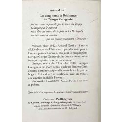Gatti, Les 5 noms de Résistance de Georges Guingouin.
