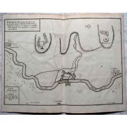 1694 HAILBRON, HEILBRON, Allemagne, carte-ancienne-antiquarian-map  landkarte kupferstich-n-de-fer 