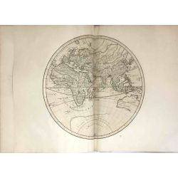 1710 (ca), Sanson, Mappe Monde, carte ancienne, World Map, antiquarian map.