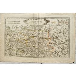 1657 ARCHEDUCHE D'AUTRICHE, Erzherzogtum Oesterreich, carte-ancienne--antiquarian-map-landkarte-kupferstich