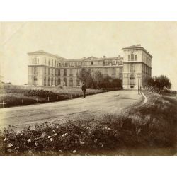 Marseille, vintage albumen print, old photo, tirage argentique albuminé,1880/90, N.D.Phot.,Neurdein,chateau de Pharo .