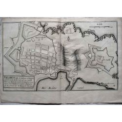 1694, Carte ancienne, Catalogne, Cataluña, Catalunya, PALAMOS, mapas antiguos, antiquarian Map, catalonia PALAMOS N. de Fer 
