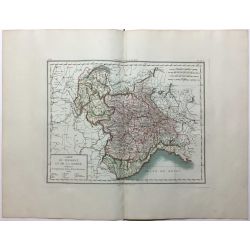 1806, Mentelle, Chanlaire, Piémont et Savoye, Savoie, Italie, Italy, carte ancienne, antiquarian map.