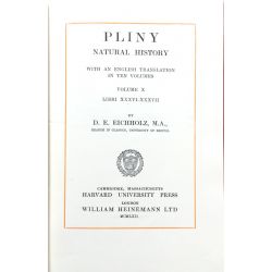 Pliny, Natural History, 10 vol. / Loeb Classical Library