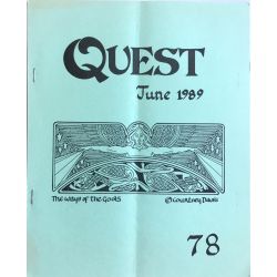 16 issues of Quest, A quaterly magazine of Witchcraft, Green.