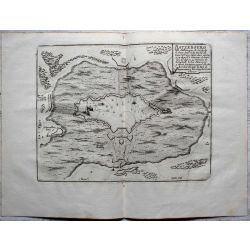 1695 carte geographique ancienne, antiquarian map, RATZEBOURG-de-Fer