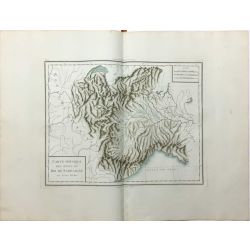 1806, Tardieu, Royaume Piémont Sardaigne, Italie, Italy, carte ancienne, antiquarian map.