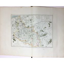 1806, P.-F. Tardieu, Gouvernement d'Artois, carte ancienne, antiquarian map.