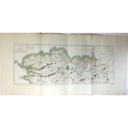 1806, Tardieu, Bretagne / France, carte ancienne, antiquarian map.