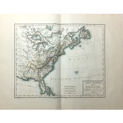 1806, Tardieu, Etats-Unis, Amérique du Nord, United States, British America, North America, carte ancienne, antiquarian map.