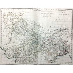 1806, Tardieu, Inde, Indostan, Bengale, India, Hindustan, Bengal, carte ancienne, antiquarian map.