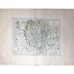 1806, Tardieu, Gouvernement du Lyonnais, Rhône, Loire, France, carte ancienne, antiquarian map.