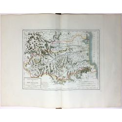 1806, Tardieu, Roussillon, Pyrénées, France, carte ancienne, antiquarian map.