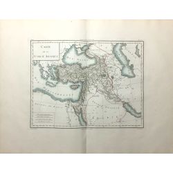 1806, Tardieu, Turquie Asiatique, Turkey, Anatolia, Asia Minor, Proche Orient, carte ancienne, antiquarian map.
