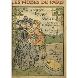 Les Modes de Paris, Illustrations François Courboin, Uzanne, LA19.