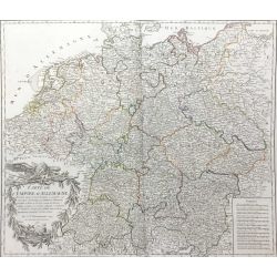 1792, Vaugondy, , Allemagne, Germany, Deutschland, carte ancienne, antiquarian map, Landkarte.