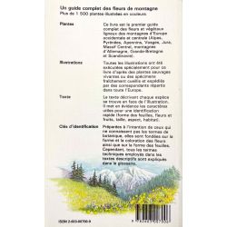 Grey-Wilson, Guide complet des fleurs de montagne, Illustrations M. Blamey.