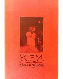 R.E.M. A Book of Song words.